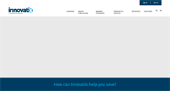 Desktop Screenshot of innovatix.com