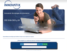 Tablet Screenshot of innovatix.com.mx